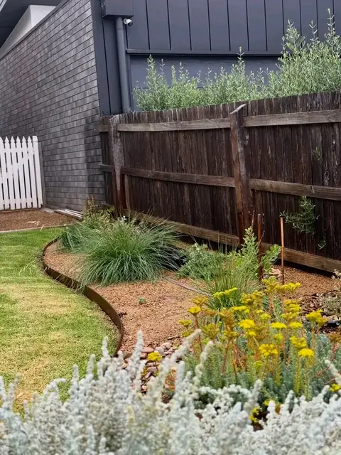 Backyard lawn with rockery planting (2 of 4)