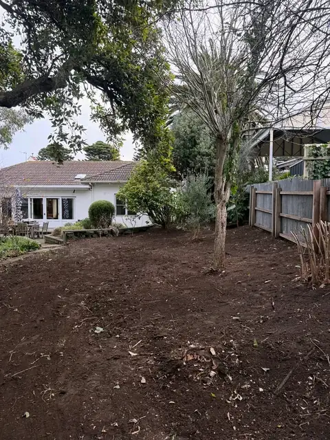 Backyard cleared of overgrowth in Warrnambool (after)